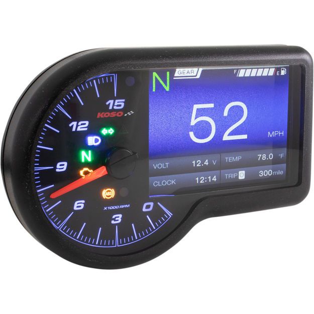 KOSO NORTH AMERICA GAUGE MULTIFCTN RX-3
