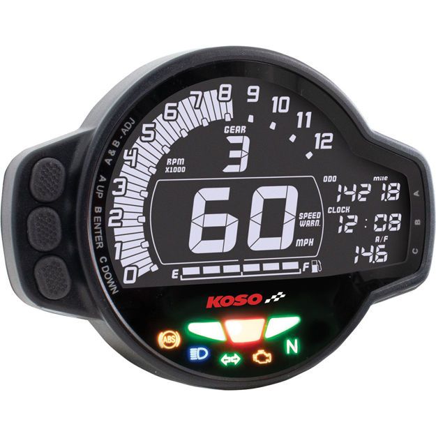KOSO NORTH AMERICA GAUGE MULTIFCTN MS-01