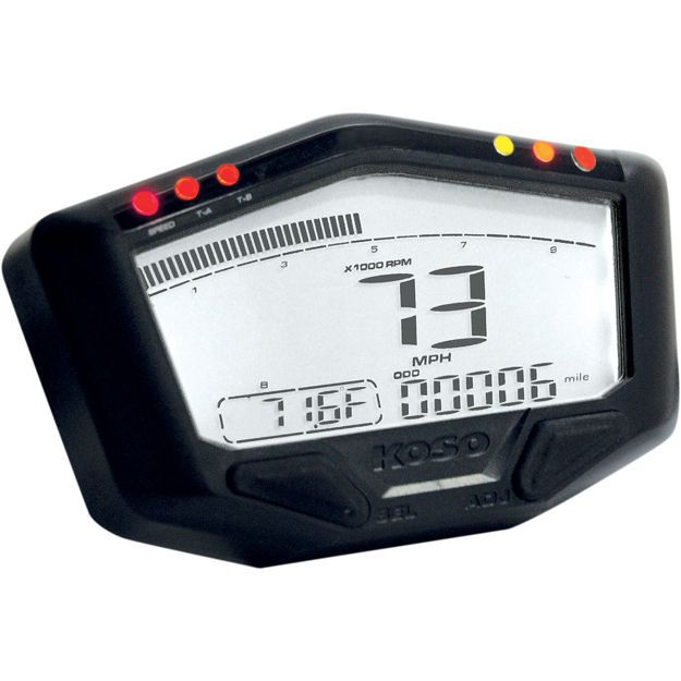 KOSO NORTH AMERICA SPEEDOMETER DB-02R STREET RACE ABE 
