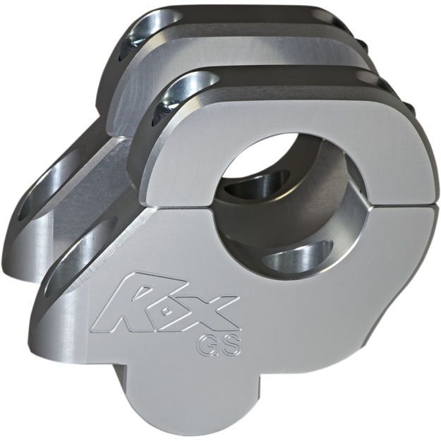 ROX SPEED FX BARBACK RISER 1 1/2" CUSTOM REPLACEMENT ANODIZED NATURAL
