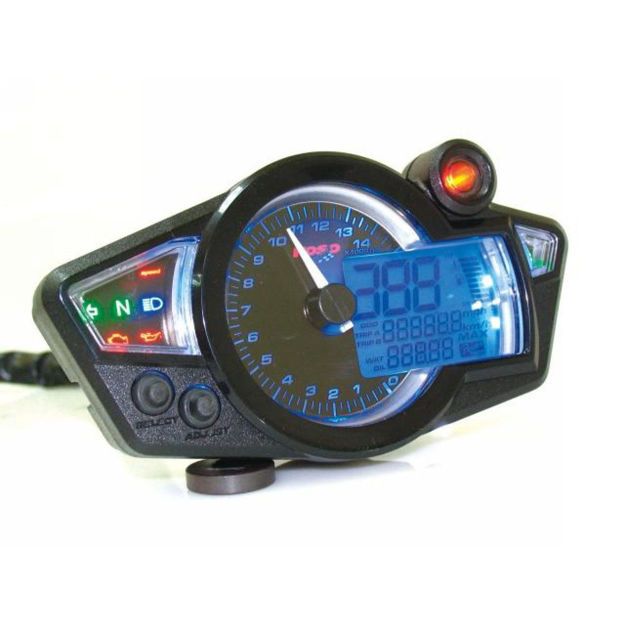 KOSO NORTH AMERICA DASH PANEL RX-1N GP-STYLE SPEEDOMETER ABE 

