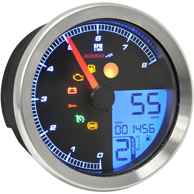 KOSO NORTH AMERICA TSCH MULTI METR HD-04 SIL 
