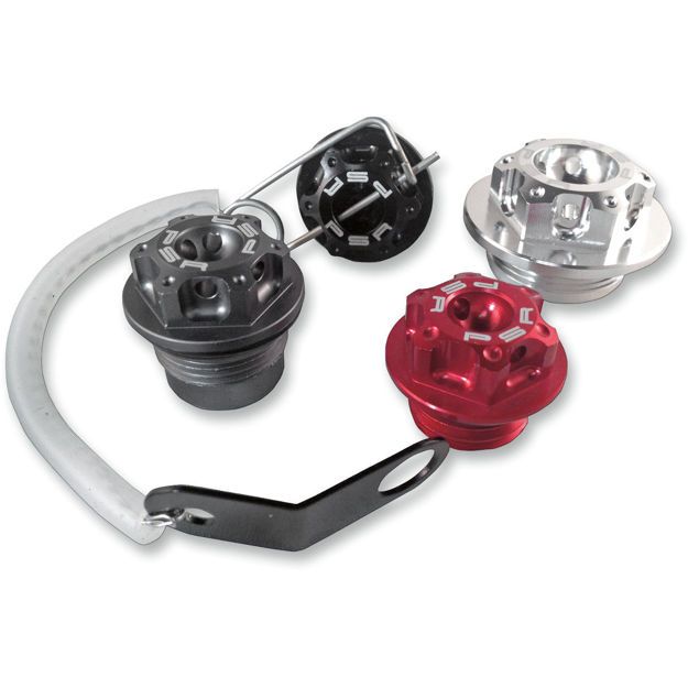 POWERSTANDS RACING OIL FILLER CAP KIT M30x1.5 SILVER
