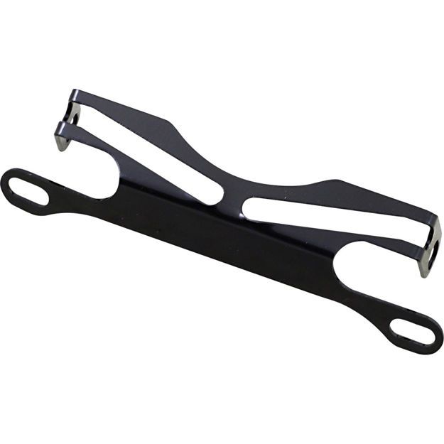 POWERSTANDS RACING LICENSE PLATE BRACKET BLACK
