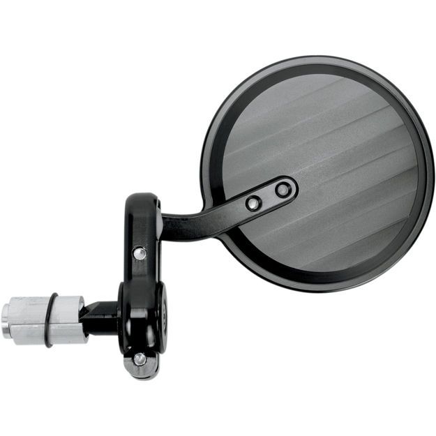 POWERSTANDS RACING MIRROR BAR END GIORGIO BLACK ΚΑΘΡΕΦΤΗΣ ΓΙΑ ΑΝΤΙΒΑΡΑ
