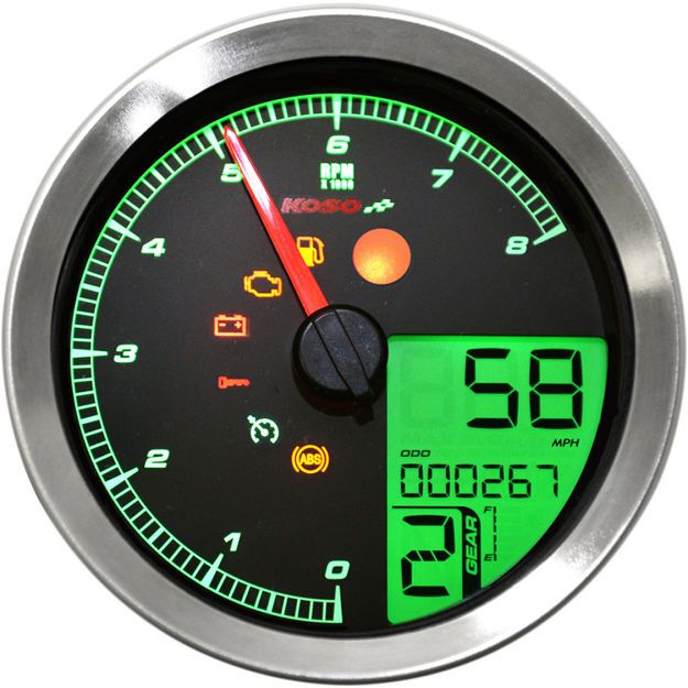 KOSO NORTH AMERICA TSCH MULTI METR HD-04 SIL 
