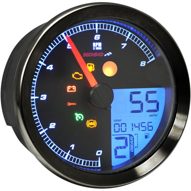 KOSO NORTH AMERICA TSCH MULTI METR HD-04 BK 

