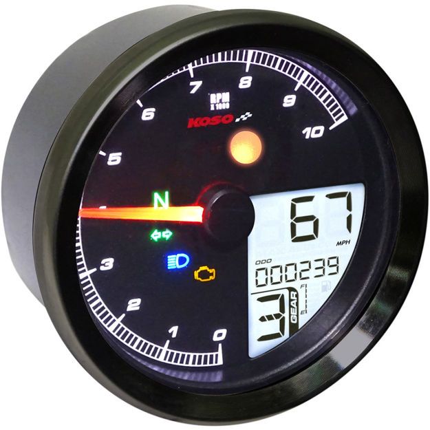 KOSO NORTH AMERICA TACH MULTI METR TNT04 BK 
