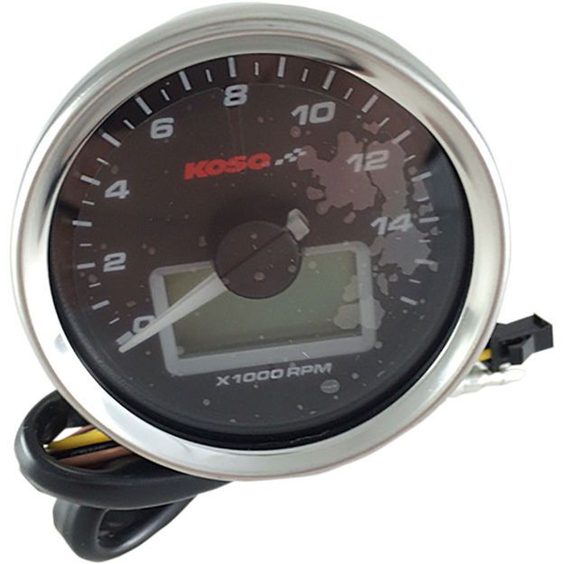 KOSO NORTH AMERICA D55 GP STYLE TACHO/THERMO
