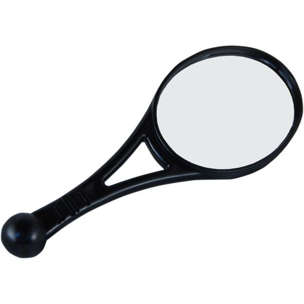 POWERSTANDS RACING MIRROR DUALSPORT OVAL BLACK ΓΙΑ RAM MOUNT ΒΑΣΗ

