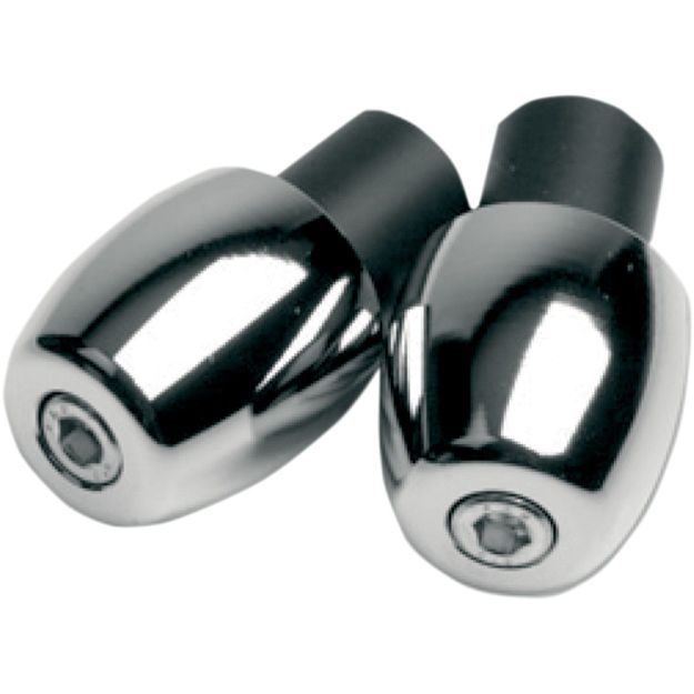 TRW HANDLEBAR END 18MM STEEL CHROME ΑΝΤΙΒΑΡΑ ΤΙΜΟΝΙΟΥ
