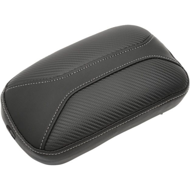 SADDLEMEN SOLO PILLION PAD DOMINATOR REAR GEL|VINYL CARBON LOOK
