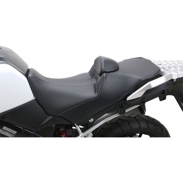 SADDLEMEN 2-UP SEAT ADVENTURE TOUR FRONT|REAR VINYL BLACK

