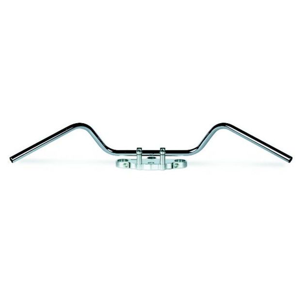 TRW HANDLEBAR MYSTIC HIGH STEEL Ø 25.4 CHROME PLATED 
