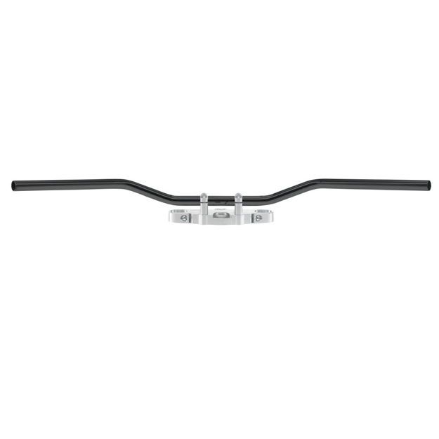 TRW HANDLEBAR FLYERBAR STEEL Ø 25.4 BLACK, CABLE INDENT
