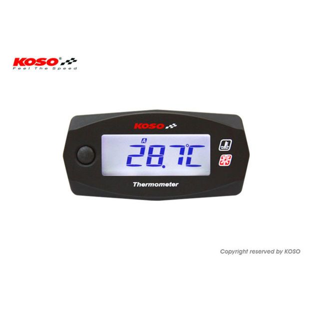 KOSO NORTH AMERICA DUAL THERMOMETER MINI-4