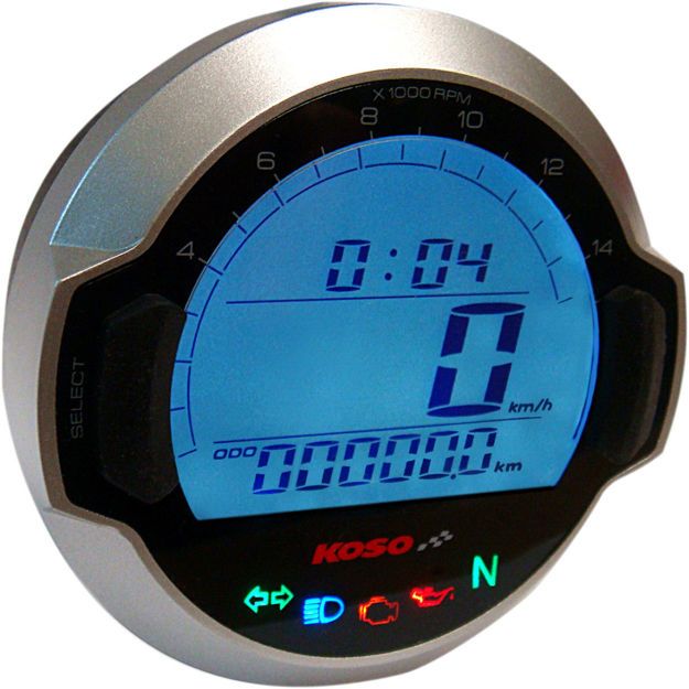 KOSO NORTH AMERICA SPEEDOMETER MULTIFUNCTION D64 DL-03SR GP-STYLE ABE