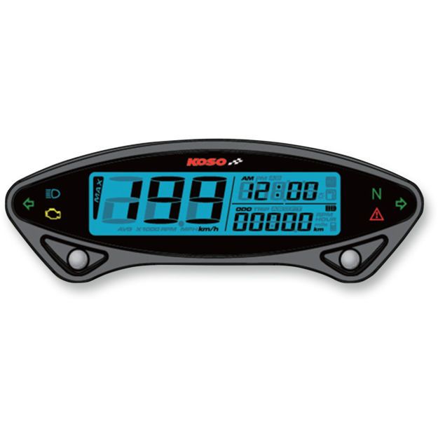 KOSO NORTH AMERICA SPEEDOMETER DB EX-02 MULTIFUNCTION ABE