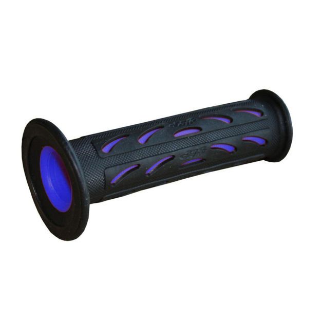 PRO GRIP GRIPS DOUBLE DENSITY ROAD 724 CLOSED END BLACK/BLUE