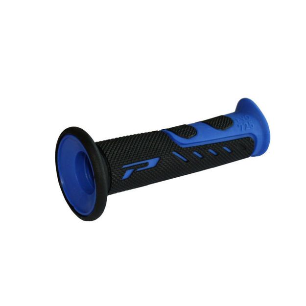 PRO GRIP GRIPS DOUBLE DENSITY ROAD 725 CLOSED END BLACK/BLUE