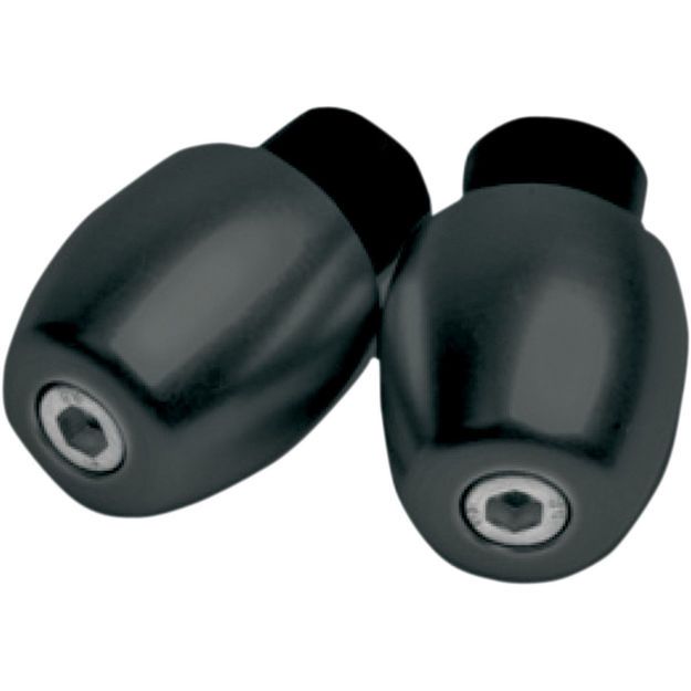 TRW HANDLEBAR END 18MM STEEL BLACK ΑΝΤΙΒΑΡΑ ΤΙΜΟΝΙΟΥ