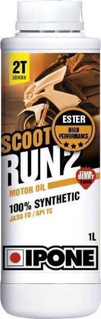 IPONE ΛΑΔΙ 2Τ SCOOT RUN 100% ΦΡΑΟΥΛΑ 1L