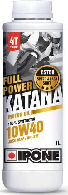 IPONE ΛΑΔΙ KATANA FULL POWER 100% 10W40 1L