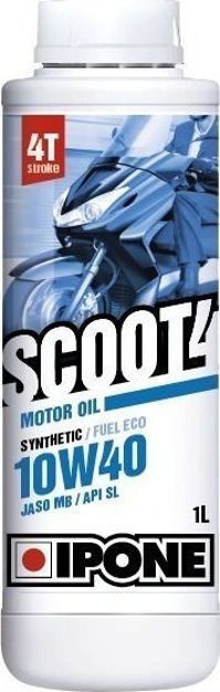 IPONE ΛΑΔΙ SCOOT 4 10W40 SYNTH FUEL ECO 1L