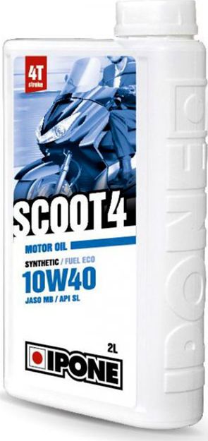 IPONE ΛΑΔΙ SCOOT 4 10W40 SYNTH FUEL ECO 2L