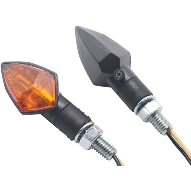 ΦΛΑΣ AMBER - LENS TURN SIGNAL / ABS / BLACK