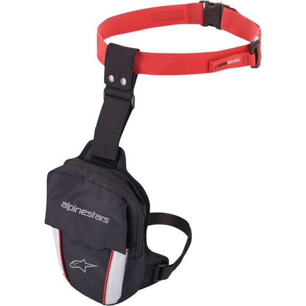 ΤΣΑΝΤΑΚΙ ΜΗΡΟΥ ALPINESTARS ΜΑΥΡΟ/ΚΟΚΚΙΝΟ
