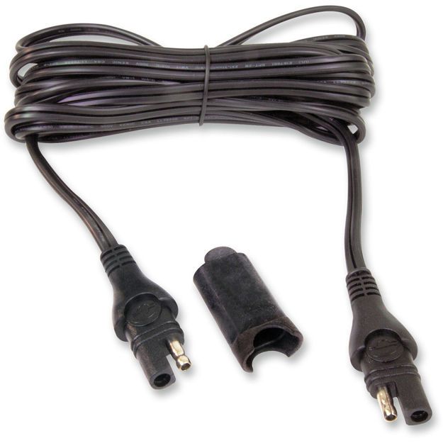 TECMATE CHARGE CABLE EXTENDER BLACK