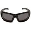 ΓΥΑΛΙΑ ΗΛΙΟΥ  AMBUSH II CONVERTIBLE ΒLACK LENSES Clear, Smoke INTERCHANGEABLE