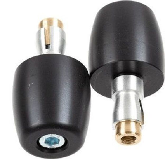TRW HANDLEBAR END 12MM CLASSIC ALUMINIUM BLACK ΑΝΤΙΒΑΡΑ ΤΙΜΟΝΙΟΥ