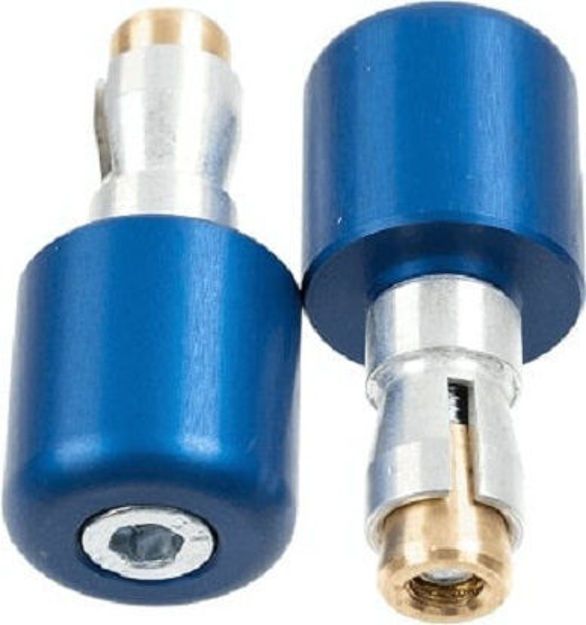 TRW HANDLEBAR END 12MM MINI ALUMINIUM BLUE ΑΝΤΙΒΑΡΑ ΤΙΜΟΝΙΟΥ