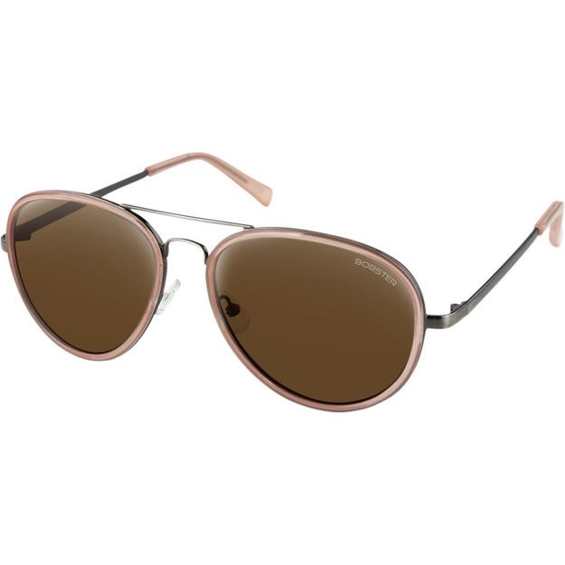ΓΥΑΛΙΑ ΗΛΙΟΥ BOBSTER Goose ροζ LENS Brown, Mirror, Silver