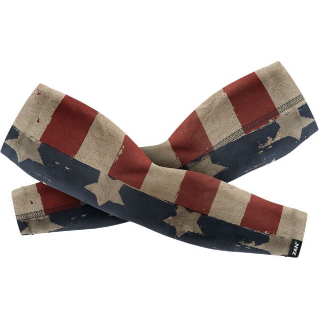 ΠΡΟΣΤΑΣΙΑ ΧΕΡΙΩΝ SportFlex™ Arm Sleeves ZAN HEADGEAR PATRIOT ΜΠΛΕ ΚΟΚΚΙΝΟ ΑΣΠΡΟ