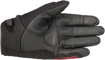 ΓΑΝΤΙΑ ALPINESTARS SMX-1 AIR V2 ΜΑΥΡΟ ΚΟΚΚΙΝΟ