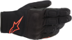 ΓΑΝΤΙΑ ALPINESTARS S-MAX Drystar® μαυρο κοκκινο