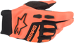 ΓΑΝΤΙΑ ALPINESTARS Full Bore μαυρο ΠΟΡΤΟΚΑΛΙ