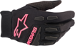 ΓΑΝΤΙΑ ΓΥΝΑΙΚΕΙΑ ALPINESTARS Stella Full Bore  ΜΑΥΡΟ ΡΟΖ