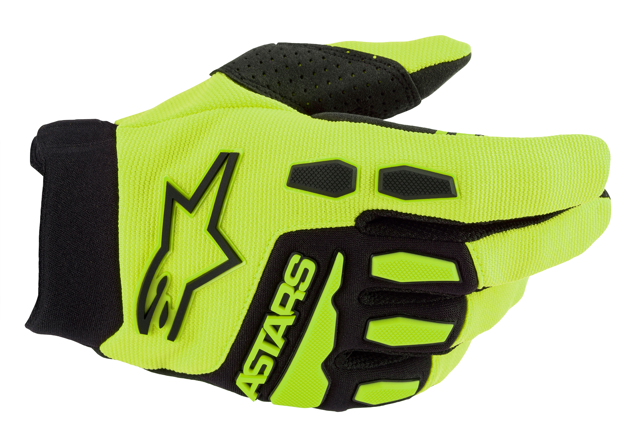 ΓΑΝΤΙΑ ΠΑΙΔΙΚΑ ALPINESTARS Full Bore ΜΑΥΡΟ κιτρινο