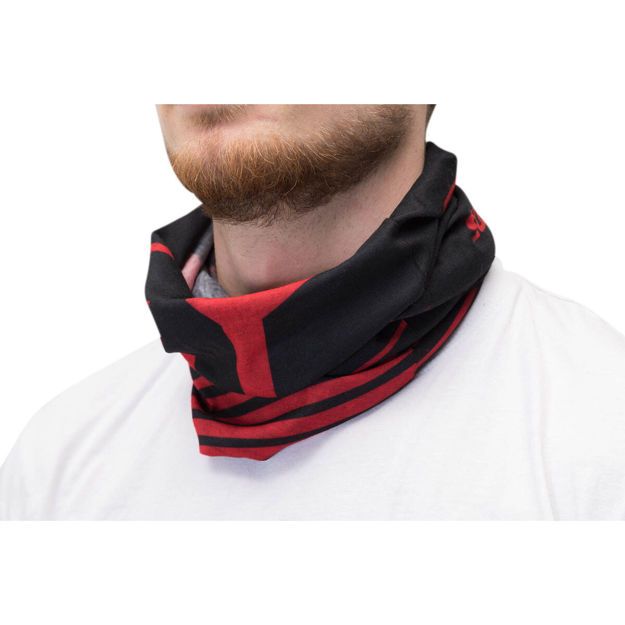 Περιλαίμιο one size SCARF SW-MOTECH ΜΑΥΡΟ/ΚΟΚΚΙΝΟ