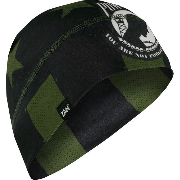 ΚΑΛΥΜΜΑ ΚΕΦΑΛΙΟΥ ZAN HEADGEAR SportFlex® Beanie  POW/MIA ΜΑΥΡΟ/ΠΡΑΣΙΝΟ ONE SIZE