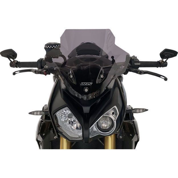 ΖΕΛΑΤΙΝΑ ΜΟΤΟΣΥΚΛΕΤΑΣ WRS TOURING BMW S 1000 R 2014 2020 ΣΚΟΥΡΟ ΦΙΜΕ