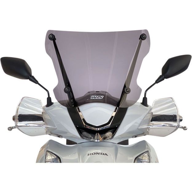 ΖΕΛΑΤΙΝΑ ΜΟΤΟΣΥΚΛΕΤΑΣ WRS SPORT HONDA SH 150 SH 350  ABS 2020 2022 ΣΚΟΥΡΟ ΦΙΜΕ