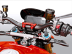 ΖΕΛΑΤΙΝΑ ΜΟΤΟΣΥΚΛΕΤΑΣ WRS SPORT DUCATI STREETFIGHTER V4 1100/S ABS 2021 2022 ΜΑΥΡΟ ΜΑΤ
