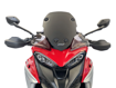 ΠΛΑΙΝΑ ΣΠΟΙΛΕΡ ΖΕΛΑΤΙΝΑΣ ΜΟΤΟΣΥΚΛΕΤΑΣ WRS  MULTISTRADA V4 1200 ABS/ S  ΣΕΤ ΣΚΟΥΡΟ ΦΙΜΕ