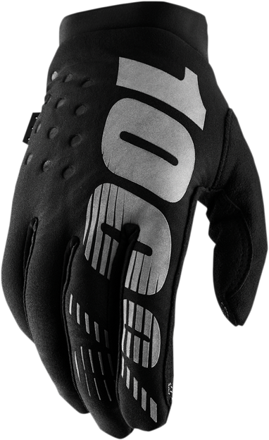 Γάντια Enduro 100% παιδικα BRISKER μαυρο