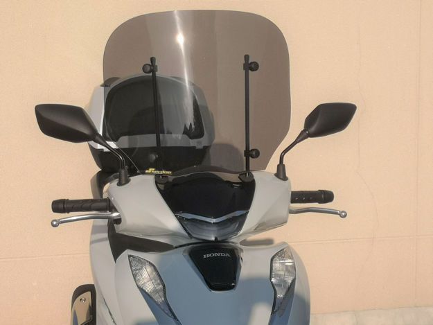 ΖΕΛΑΤΙΝΑ ΜΟΤΟΣΥΚΛΕΤΑΣ BULLSTER HONDA SH 125 i ABS ΜΑΥΡΗ ΦΙΜΕ